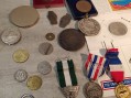 Photo 2 — Lot médailles - 1/4 dollar argent eisenhower sncf et divers